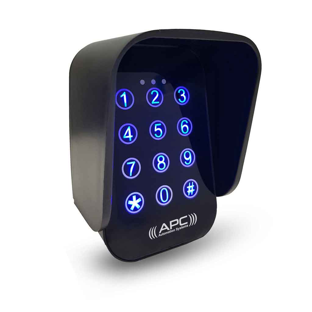 Keypads & Pushbuttons for Gates Secure Gate Access Control Hard-wired and Wireless Keypads and Push Button Switch with Key Isolation Gate Access Management