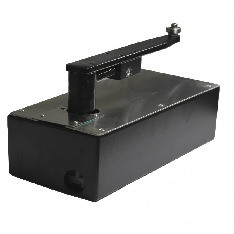 Discreet Underground System with Stainless Steel Top Plate, Wider Opening Angle,  All Metal Gears and Suits Most Gate to Ground Clearance Heights, Single Swing Electric Gate Opener