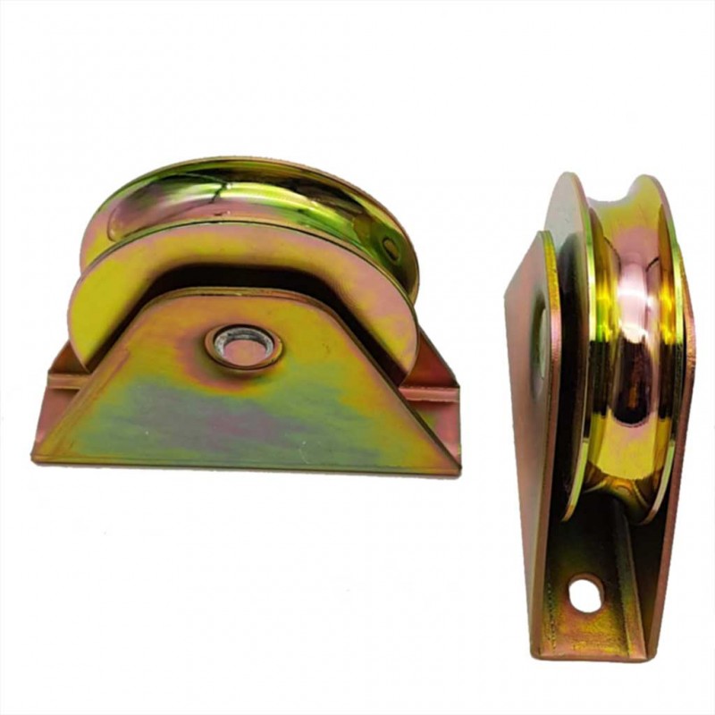 Pair of 98mm Flat Mount Extra Heavy Duty Wheels