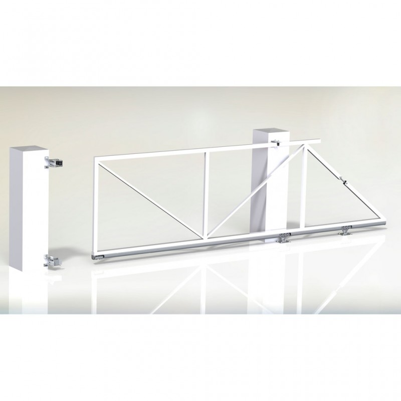Cantilever Sliding Gate Hardware for Four Meter Gate All In One Pack (CAIS) | German Steel | Made in Europe