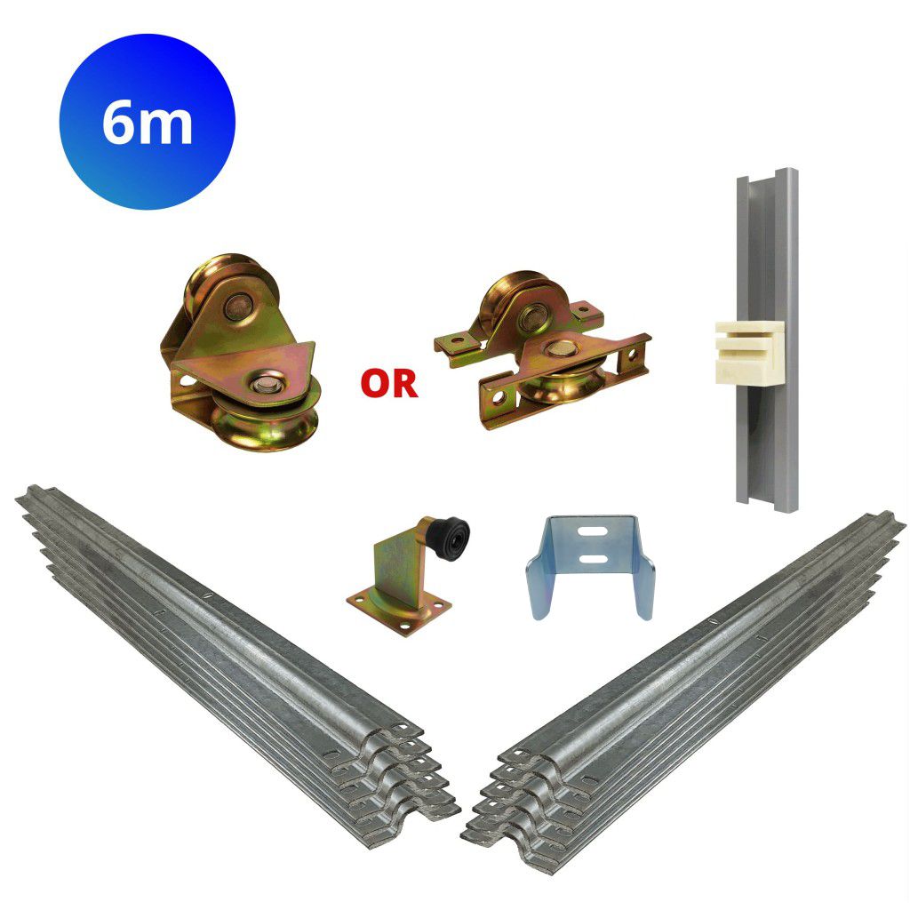 Sliding Gate Hardware 6M Kit