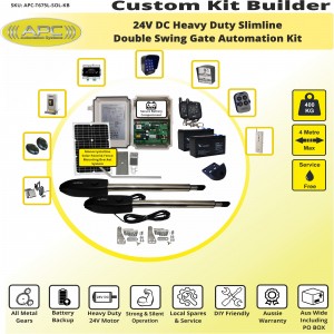 Double Swing Automatic Gate Opener Solar System