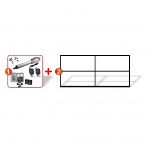 3m Frame + Heavy Duty Linear Actuator Combo. Gate and Gate Opener System Packages.