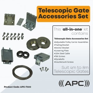 Clydsdale 500 Telescopic Gate System (4.5m Each Gate/500Kg)