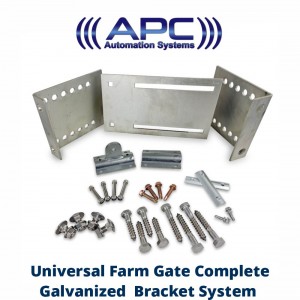 Universal Farm Gate and Post Bracket System Complete (Suitable with 700,750,790, 800,850,890 Motors)