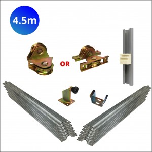 4.5m Cladded Sliding Gate Hardware Kit