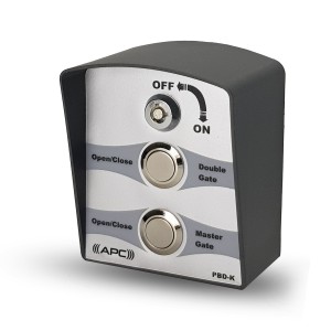 APC Wired Double Push Button Switch with Key Issolation