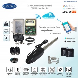 Driveway Gate Opener, Single Swing Gate Automation Kit, Single Swing Gate Opener