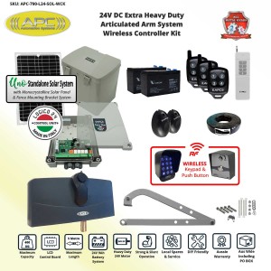 Solar Electric Gate Opener