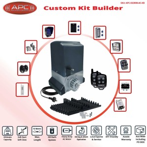 Sliding Gate Opener System, APC Electric Gate Automation, Automatic Sliding Gate Openers, Automated Gate DIY Kit