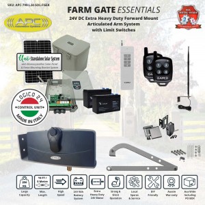 Electric Gate, Automatic Gate, Farm Gate, Solar Gate, Electronic Gate, Solar Electric Farm Gate Opener, Single Swing Solar Powered Farm Gate Opener, Single Swing Solar Powered Automatic Farm Gate, Farm Gate Opener, Remote Controls, Automatic Motorized Sys