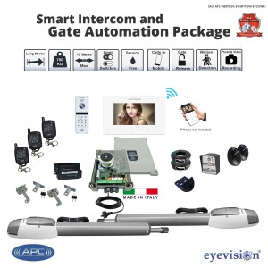 Gate Automation and WiFi Intercom Combo Smart Gate Automation System