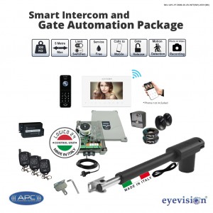 Gate Automation and WiFi Intercom Combo Smart Gate Automation System