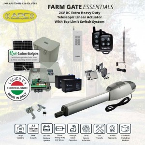 Electric Gate, Automatic Gate, Farm Gate, Solar Gate, Electronic Gate, Solar Electric Farm Gate Opener, Single Swing Solar Powered Farm Gate Opener, Single Swing Solar Powered Automatic Farm Gate, Farm Gate Opener, Remote Controls, Automatic Motorized Sys